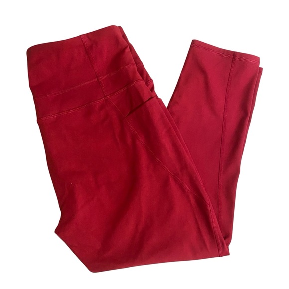 RBX hot magenta pink Performance Capri length leggings Medium NWOT - Picture 1 of 5